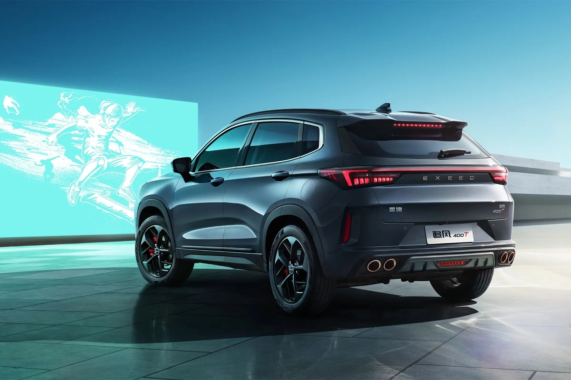 Chery EXEED LX ขนาดกลาง Chery รถยนต์เบนซิน SUV 180km / h ความเร็วสูงสุด 110hp