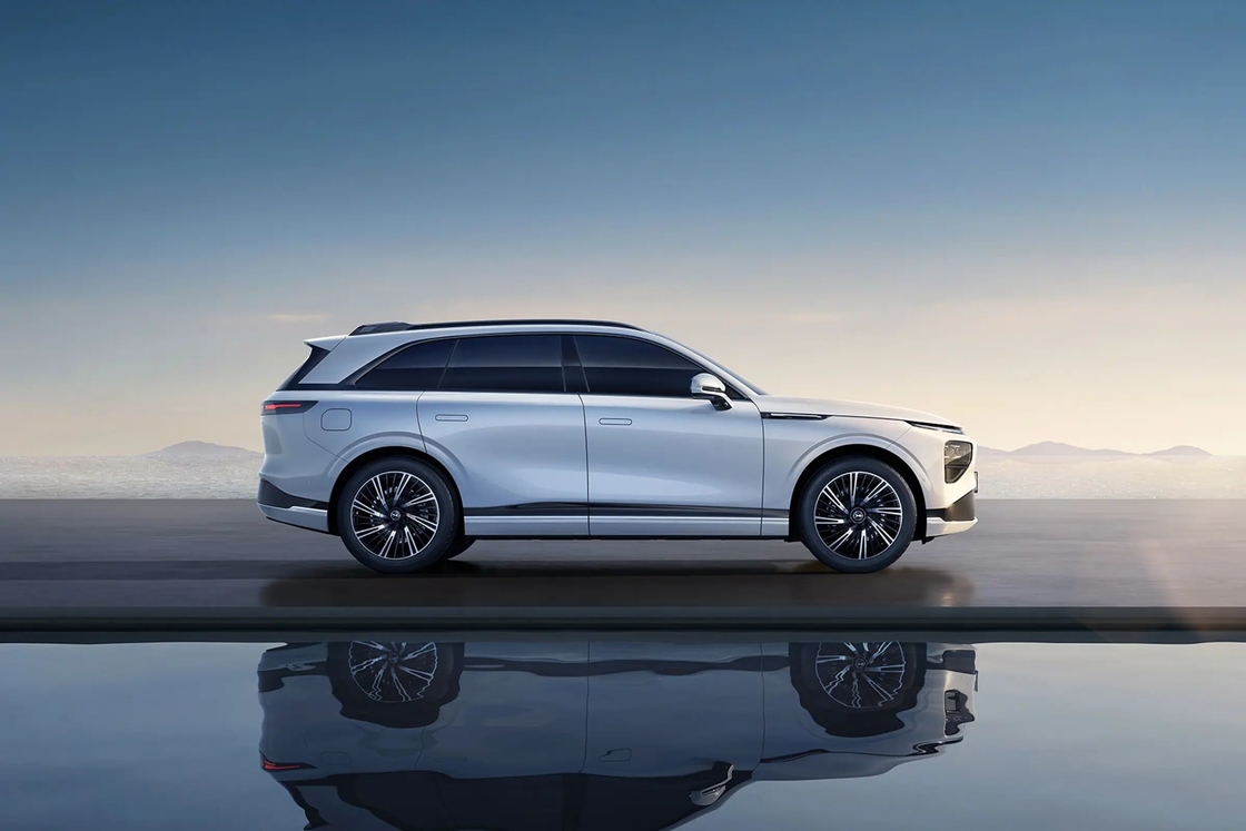 Xiaopeng Electric Car XPeng G9 SUV ไฟฟ้าบริสุทธิ์ ขนาดกลางถึงขนาดใหญ่ 5 ประตู 5 ที่นั่ง EV Auto ด้วยเทคโนโลยีที่ก้าวหน้า