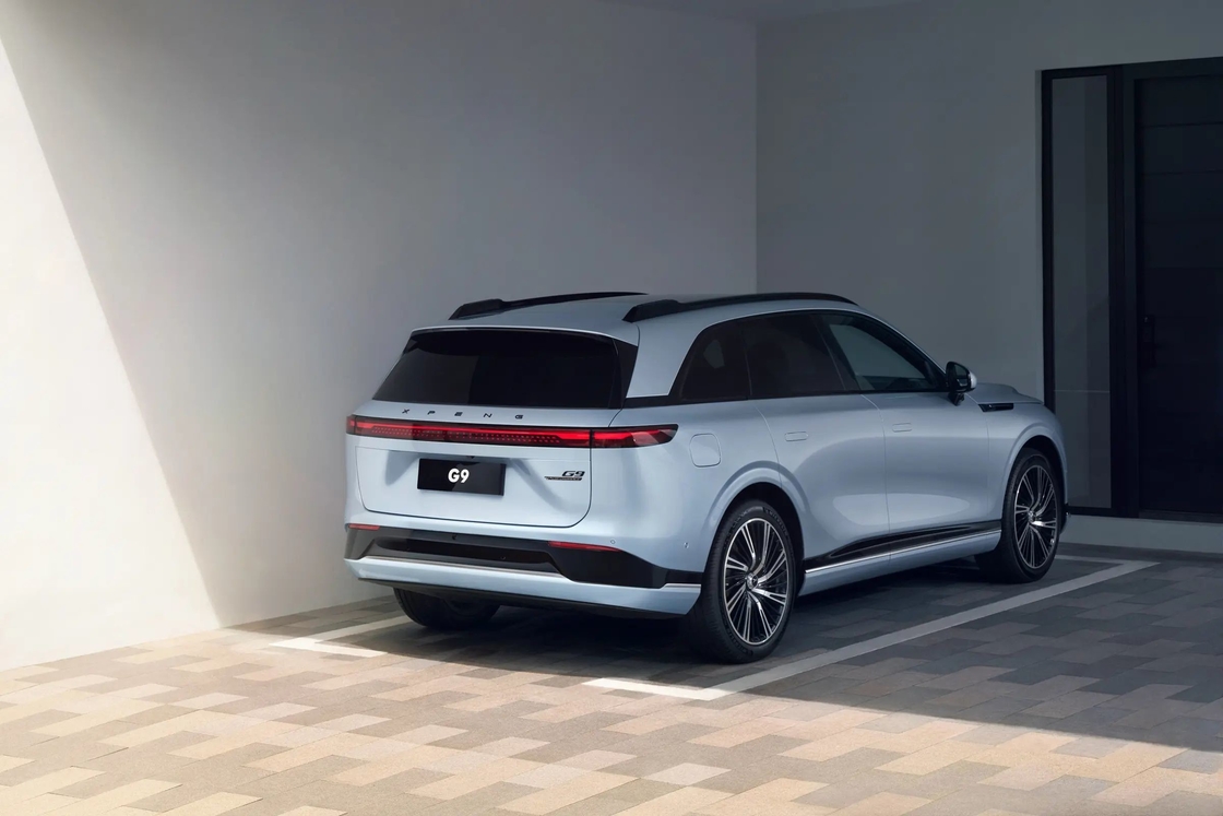 Xpeng G9 SUV รถไฟฟ้าเฉพาะขนาดกลางถึงขนาดใหญ่ 5 ประตู 5 ที่นั่ง รถไฟฟ้าครอสซอเวอร์ Xiaopeng