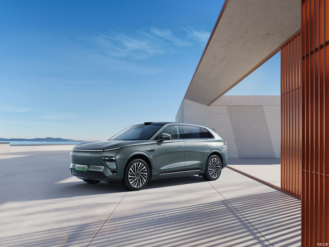 ขวาขับ Chery รถไฟฟ้า EXEED ET SUV ขนาดกลาง ขนาดเดียว การส่งอัตโนมัติ