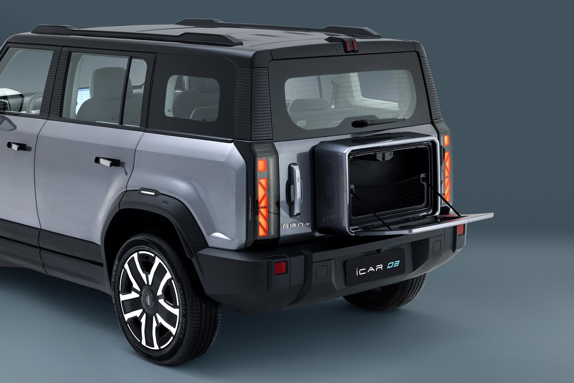 Icar 03 Chery รถไฟฟ้า 5 ประตู 5 ที่นั่ง SUV ชาร์จเร็ว 0.5 ชั่วโมง