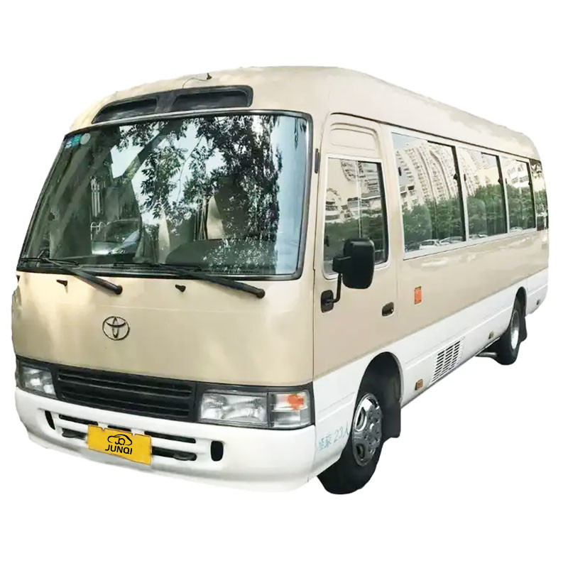 รถเบนซินมือสองที่สะดวกสบาย รถ Toyota Costa ที่กว้างขวาง สําหรับธุรกิจและการขนส่งกลุ่ม