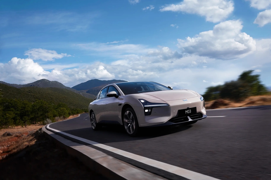 Xiaopeng Electric Car M03 การเลือกที่เหมาะสมกับภายในที่กว้างขวางและระบบ Infotainment