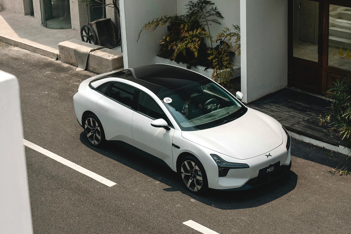 Xiaopeng Electric Car M03 การเลือกที่เหมาะสมกับภายในที่กว้างขวางและระบบ Infotainment