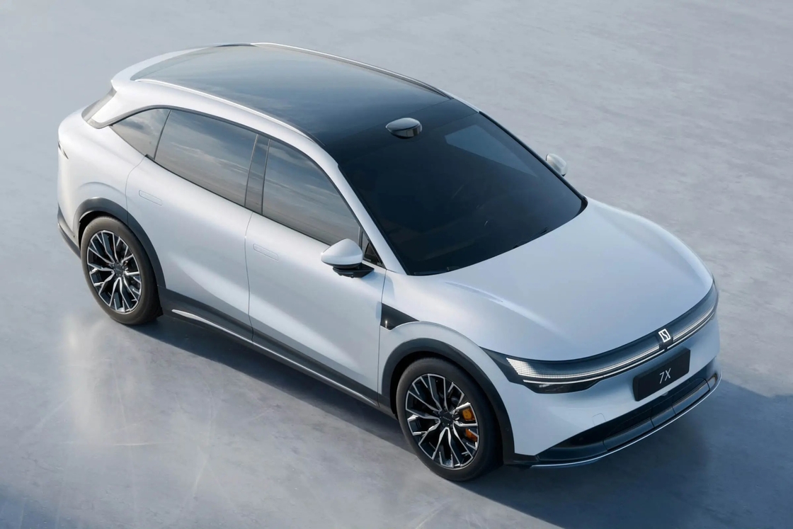 2025 ZEEKR 7X รุ่นใหม่ ไฟฟ้าบริสุทธิ์ 2WD / 4WD SUV ระยะยาว ความเร็วสูง 210km / h รถพลังงานใหม่
