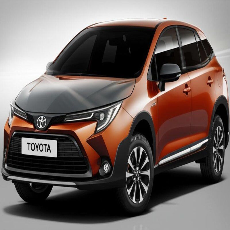 รถโตโยต้าหลายสี เครื่องยนต์ 1000-1600CC และความจุถังน้ำมัน 50-80 ลิตร